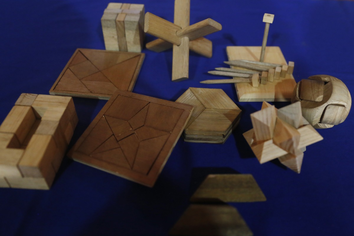 Juguetes artesanales en madera