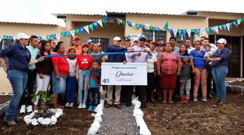 Hábitat para la Humanidad entregó 17 casas a damnificados en Escuintla –  Diario de Centro América
