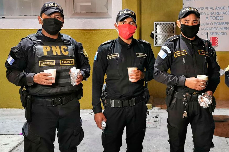 Hospital Privado Brinda Alimento A Policias Y Trabajadores De Salud Publica Noticias Ultima Hora De Guatemala