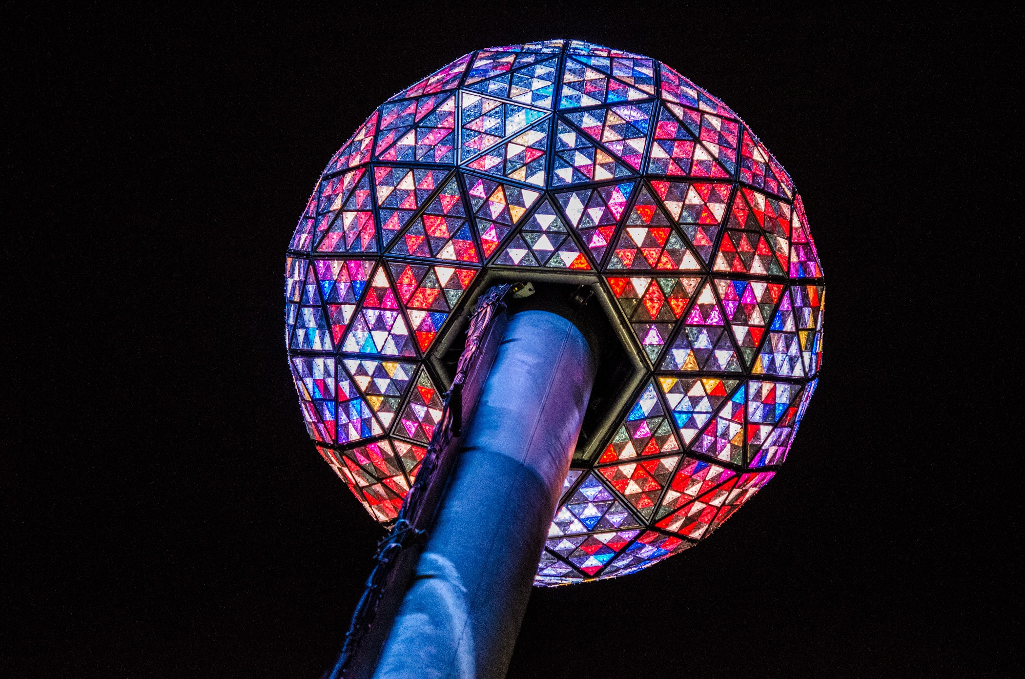 La bola de Times Square, la luz al final de 2020 Diario de Centro América