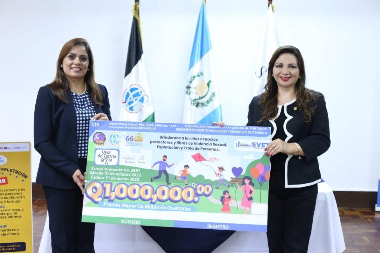 Promueven billete de lotería en conmemoración del Día del Niño