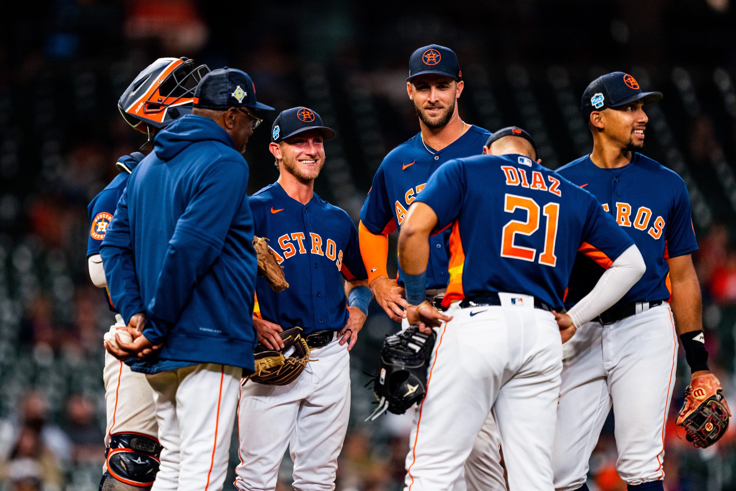 Los Astros de Houston se estrenan como campeones