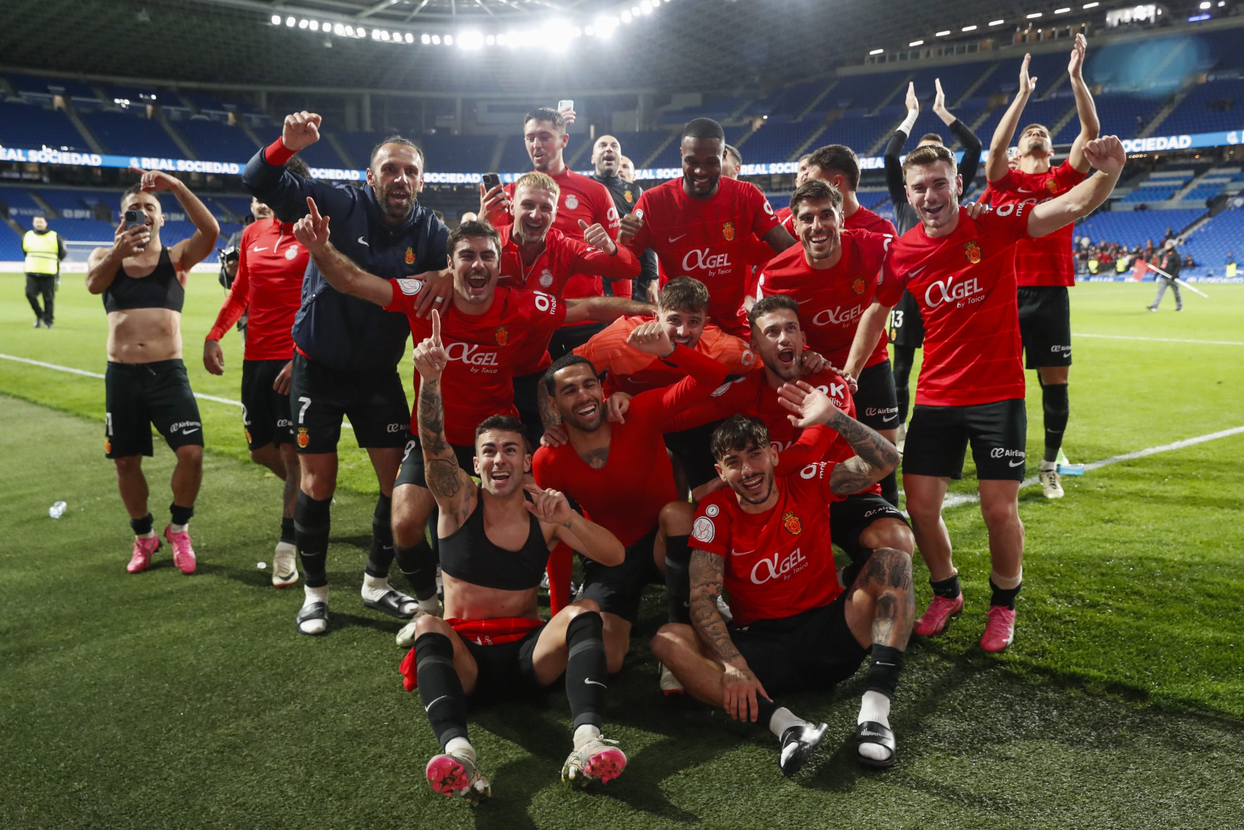 Real Sociedad - Mallorca: ¡el equipo de Javier Aguirre, a la final!